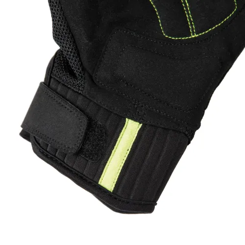 Kesztyű Lady Penna XS fekete-fluo sárga
