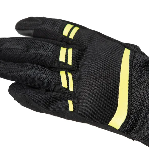 Kesztyű Lady Penna XS fekete-fluo sárga